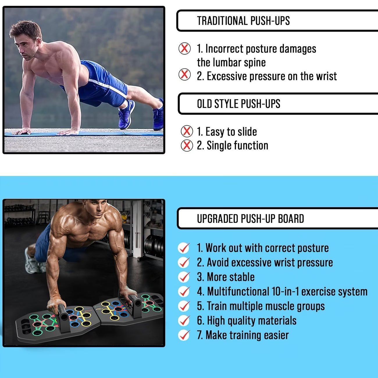 Premium Push-Up Board