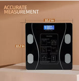 Digital Smart Bluetooth Body Weight & BMI Scale with Body Composition App